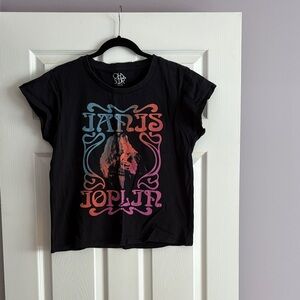 Chaser Black Tee with Multicolor Graphic